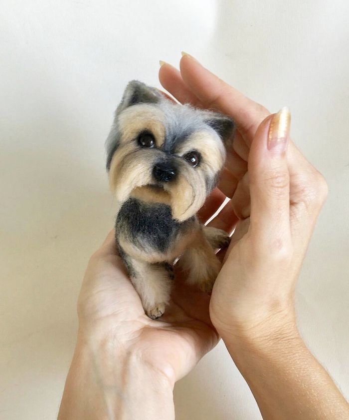 Artist Turns Wool Fibers Into Very Cute Animals