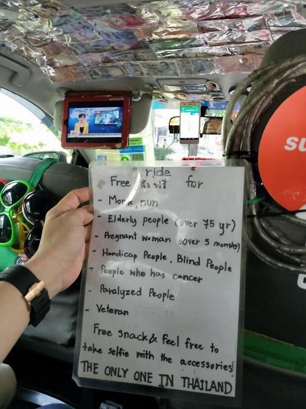This Bangkok Taxi Driver Being A Real Bro