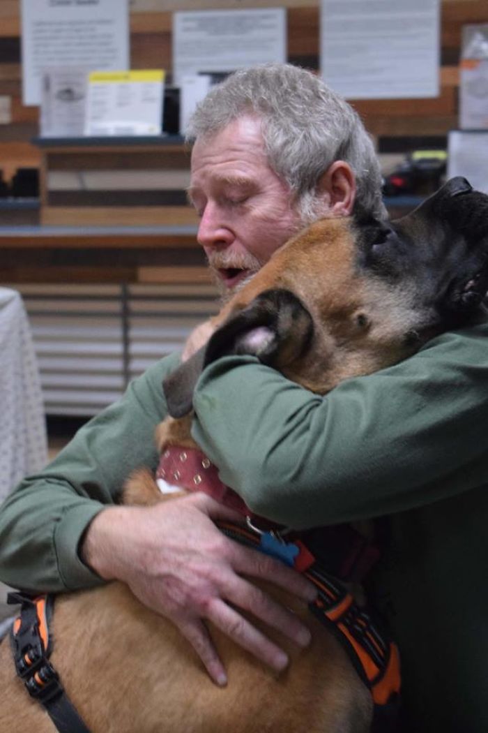 Man Reunited With His Dog After Fires In Paradise, CA