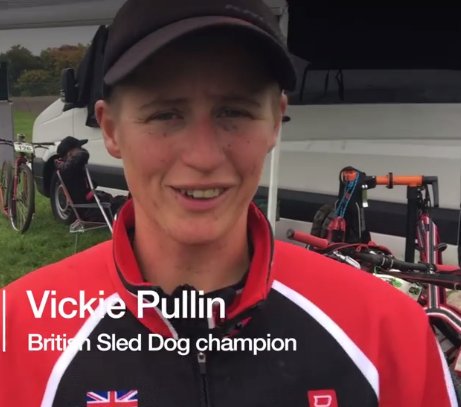 Sled Dog Champion Vickie Pullin