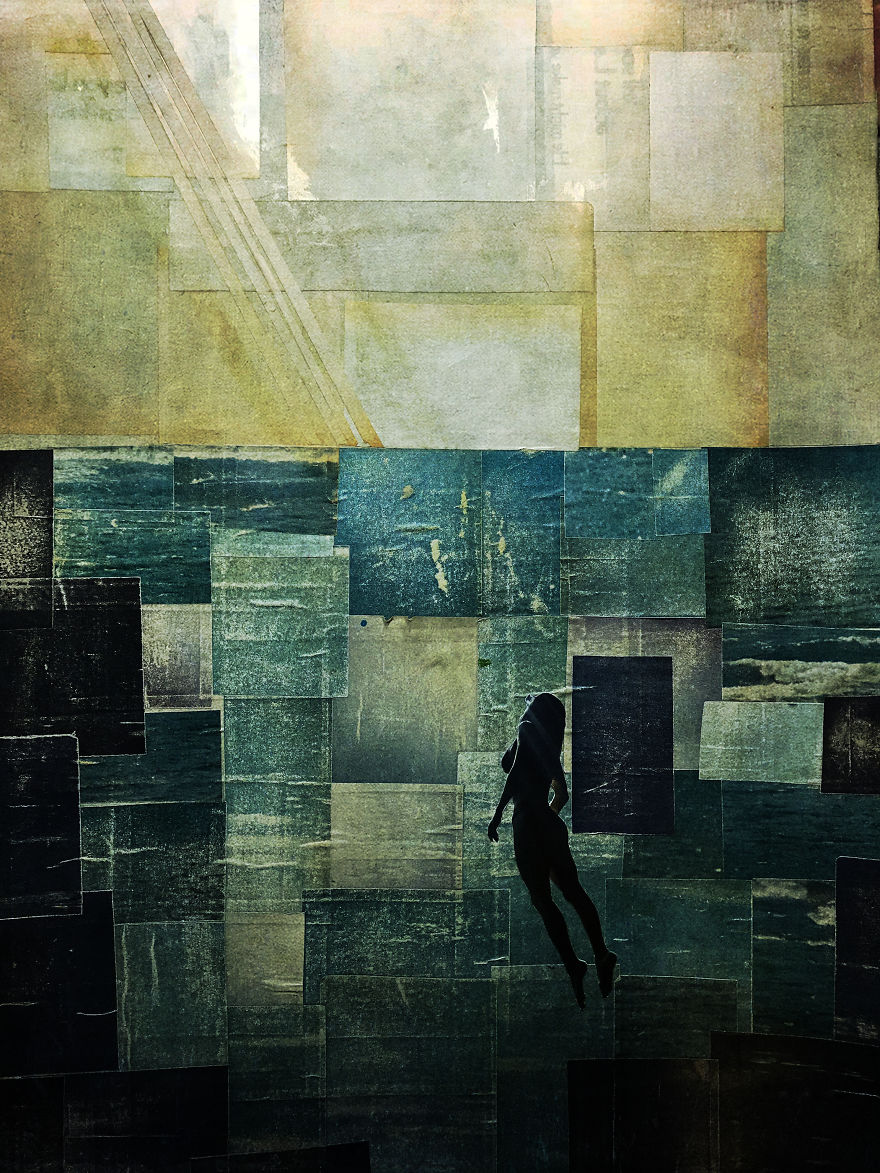 Meikelchurchcollage- Collage/Paper/Mixed-Media