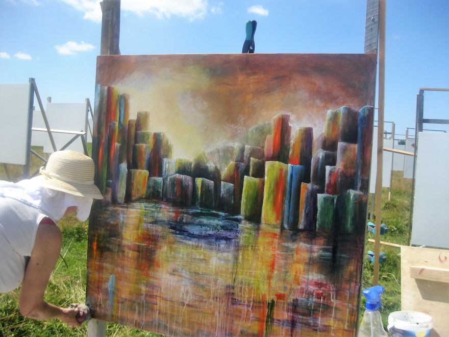 Amazing Painting Made In Just Five Hours Amazing Painting Made In Just Five Hours