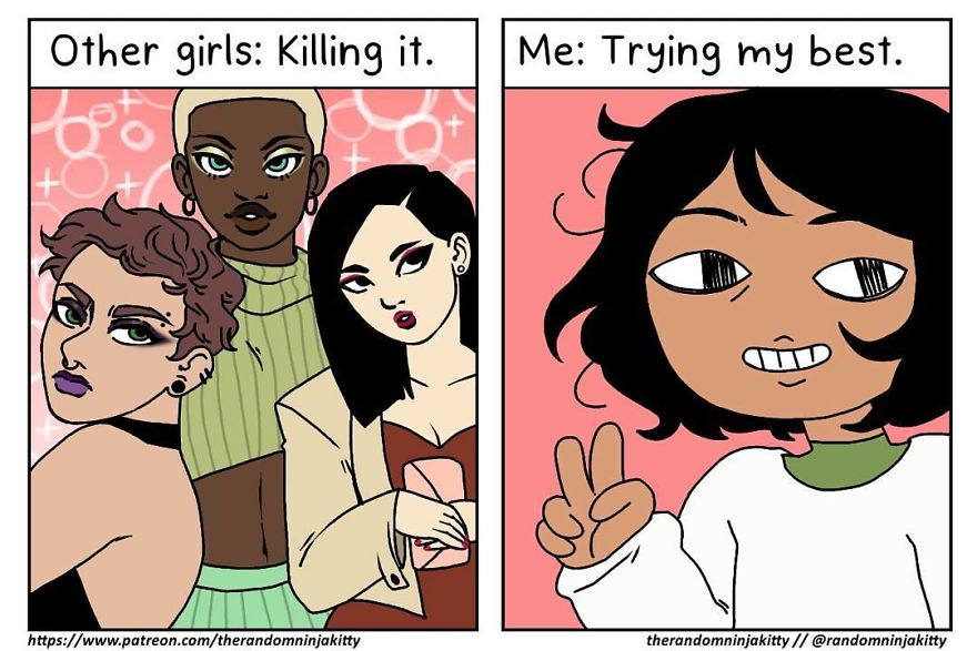 Artist Does Illustrations About What It's Like To Be A Girl, And You Will Identify With That, We Are Sure