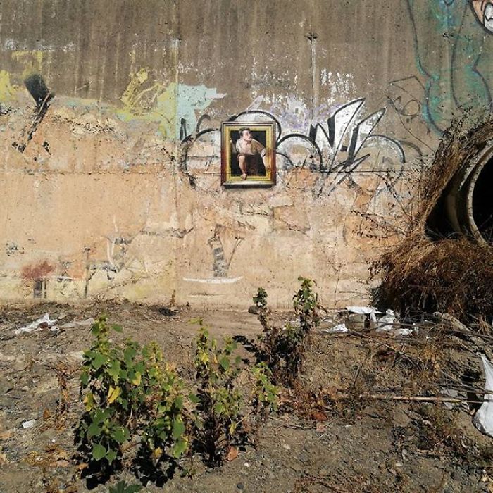 Artist Replicates Famous Paintings In The Most Unusual And Abandoned Places
