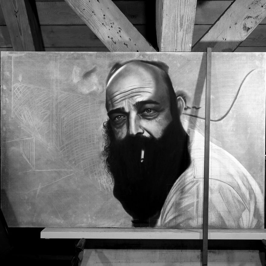 A New Charcoal Drawing I Started...