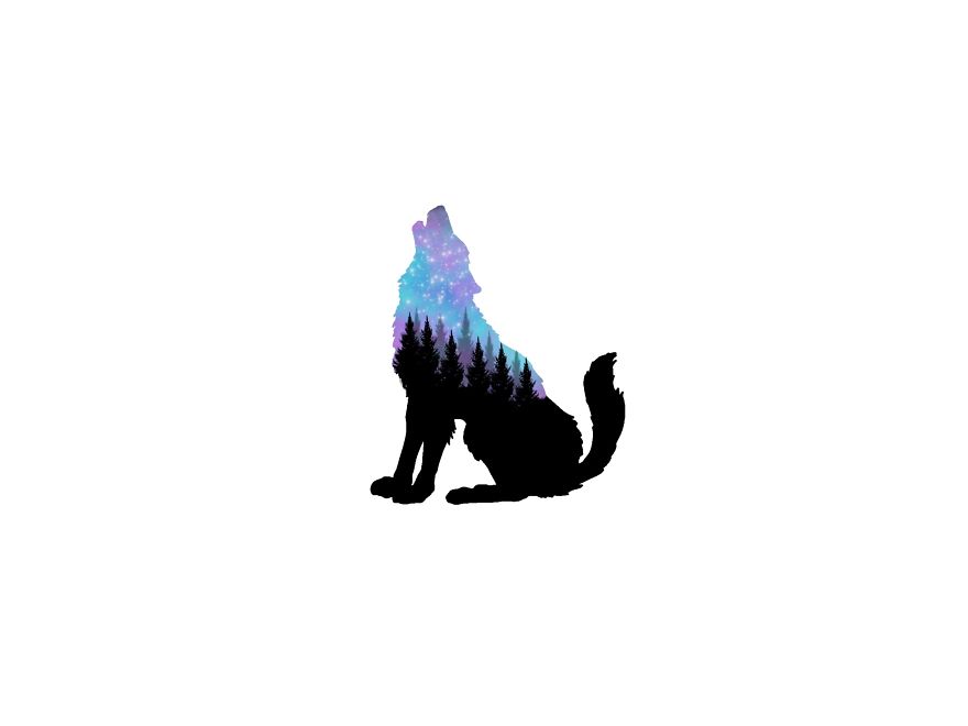 Artist Creates Enchanting Double Exposure Animals