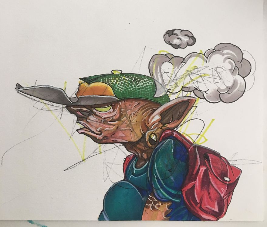 Artist Dad Uses Sons' Random Scribbles And Forms Them Into Amazing Personalized And Innovative Works Of Art! Artist Dad Uses Sons' Random Scribbles And Forms Them Into Amazing Personalized And Innovative Works Of Art!