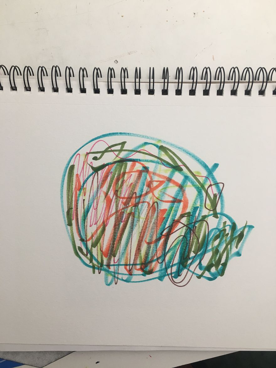 Artist Dad Uses Sons' Random Scribbles And Forms Them Into Amazing Personalized And Innovative Works Of Art! Artist Dad Uses Sons' Random Scribbles And Forms Them Into Amazing Personalized And Innovative Works Of Art!