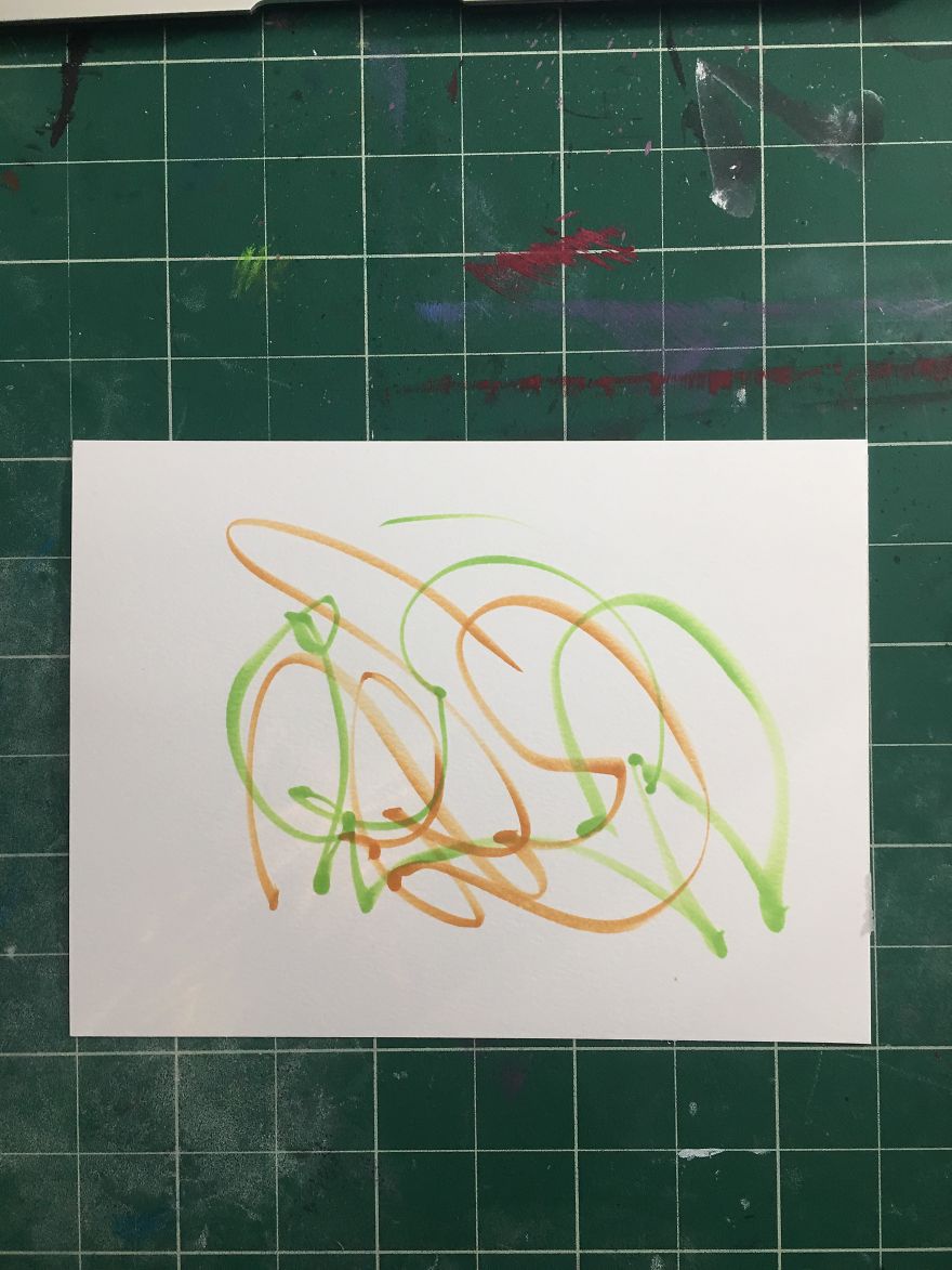 Artist Dad Uses Sons' Random Scribbles And Forms Them Into Amazing Personalized And Innovative Works Of Art! Artist Dad Uses Sons' Random Scribbles And Forms Them Into Amazing Personalized And Innovative Works Of Art!