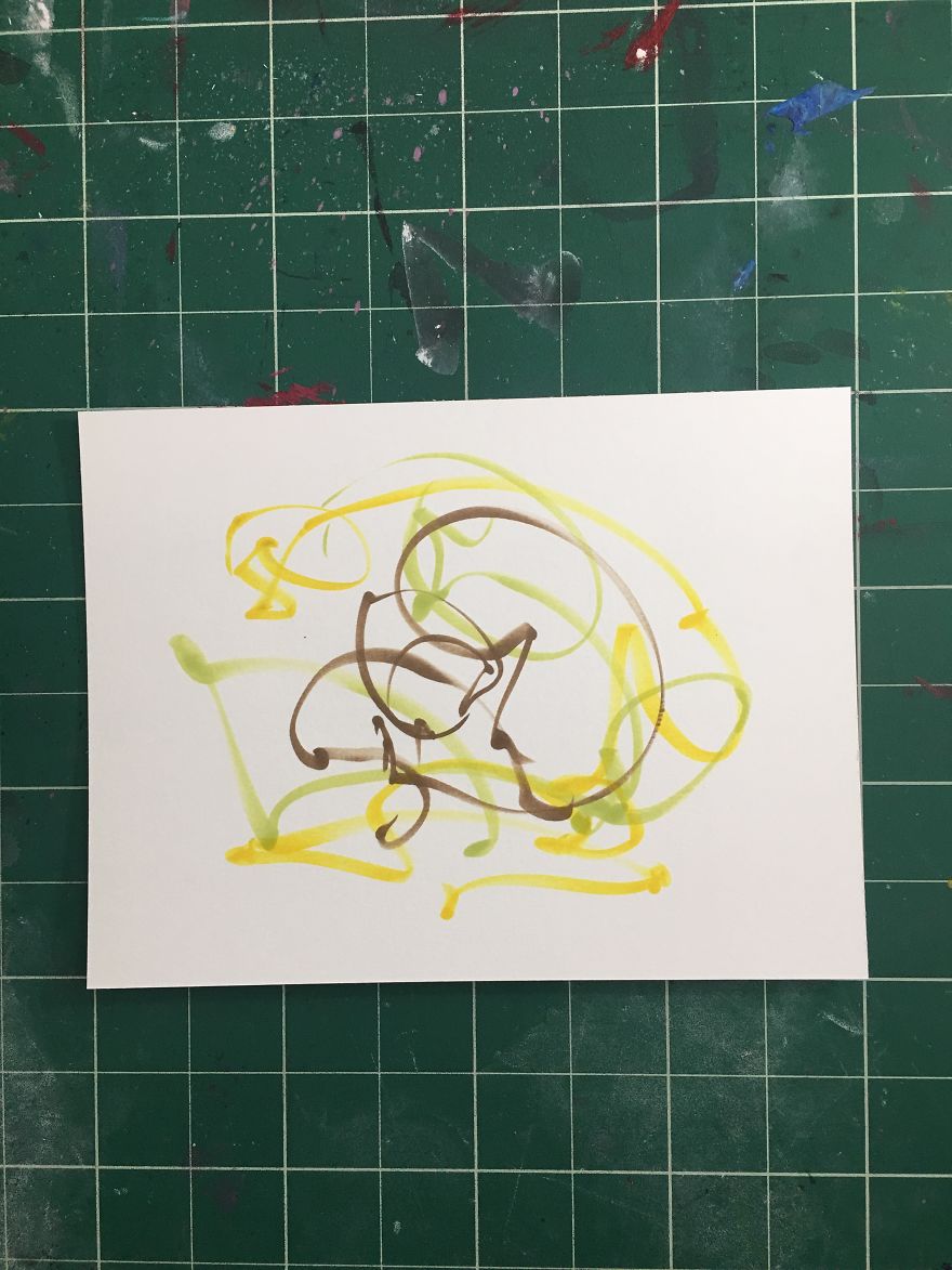 Artist Dad Uses Sons' Random Scribbles And Forms Them Into Amazing Personalized And Innovative Works Of Art! Artist Dad Uses Sons' Random Scribbles And Forms Them Into Amazing Personalized And Innovative Works Of Art!