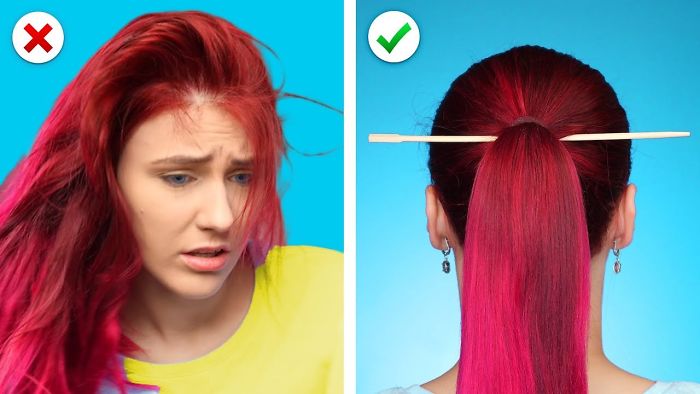 Relax! And Fix It With 10 Cool And Simple Hairstyles And Hair Hacks