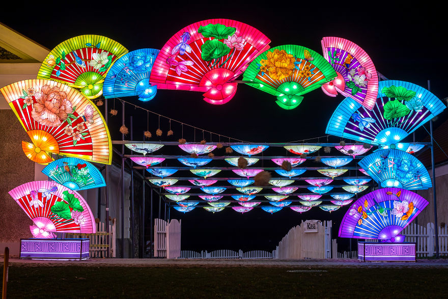 Magical Chinese Lanterns Brighten Up An Old Lithuanian Manor Lands Magical Chinese Lanterns Brighten Up An Old Lithuanian Manor Lands