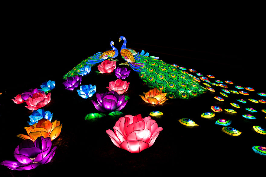 Magical Chinese Lanterns Brighten Up An Old Lithuanian Manor Lands Magical Chinese Lanterns Brighten Up An Old Lithuanian Manor Lands