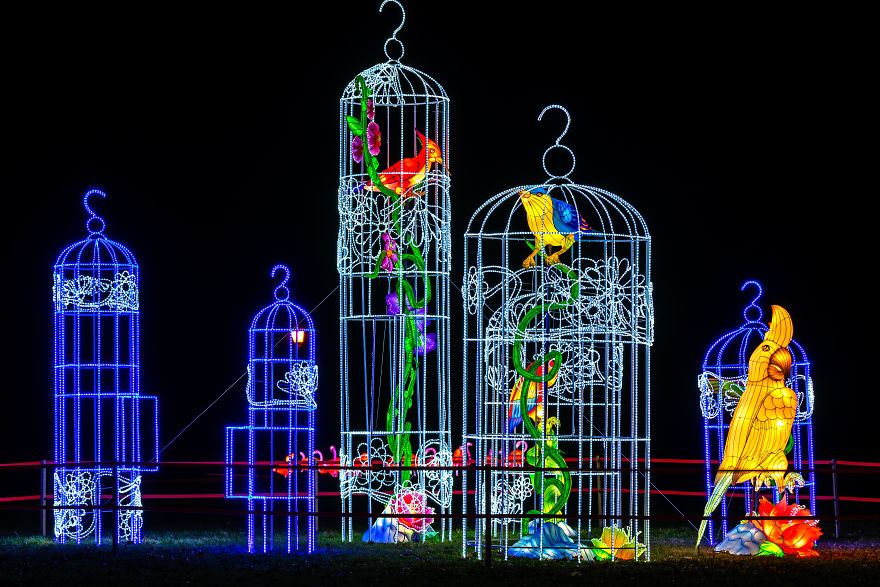 Magical Chinese Lanterns Brighten Up An Old Lithuanian Manor Lands Magical Chinese Lanterns Brighten Up An Old Lithuanian Manor Lands