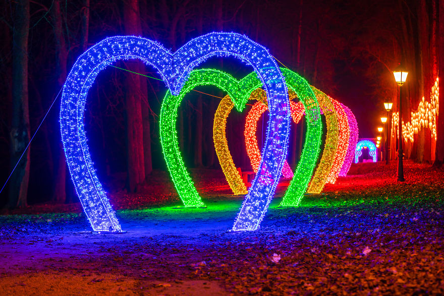 Magical Chinese Lanterns Brighten Up An Old Lithuanian Manor Lands Magical Chinese Lanterns Brighten Up An Old Lithuanian Manor Lands