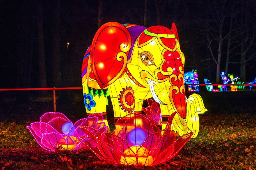 Magical Chinese Lanterns Brighten Up An Old Lithuanian Manor Lands Magical Chinese Lanterns Brighten Up An Old Lithuanian Manor Lands