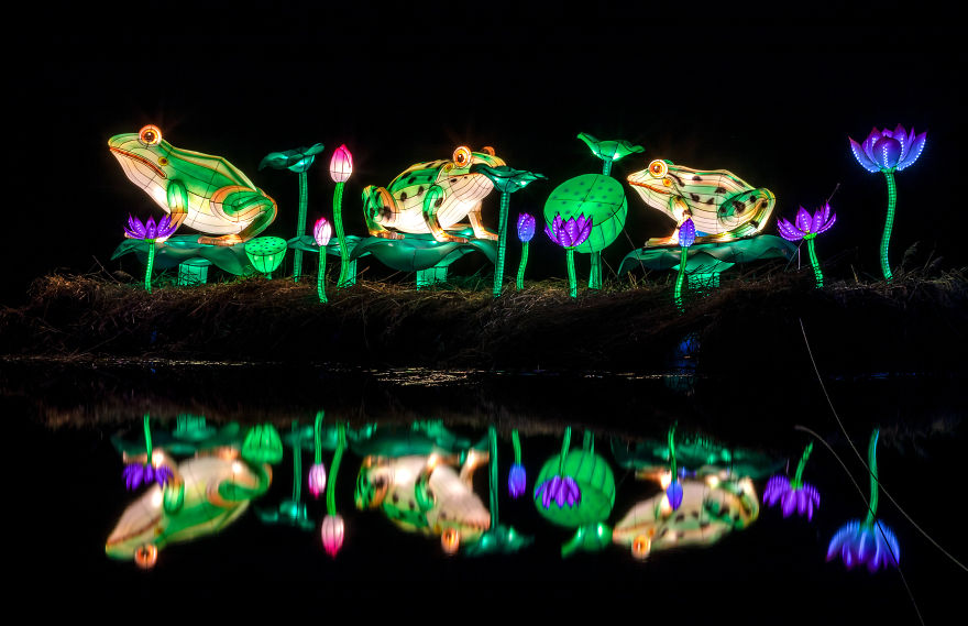 Magical Chinese Lanterns Brighten Up An Old Lithuanian Manor Lands Magical Chinese Lanterns Brighten Up An Old Lithuanian Manor Lands