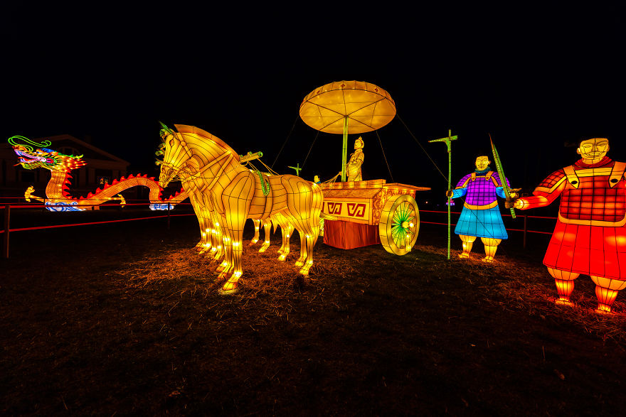 Magical Chinese Lanterns Brighten Up An Old Lithuanian Manor Lands Magical Chinese Lanterns Brighten Up An Old Lithuanian Manor Lands