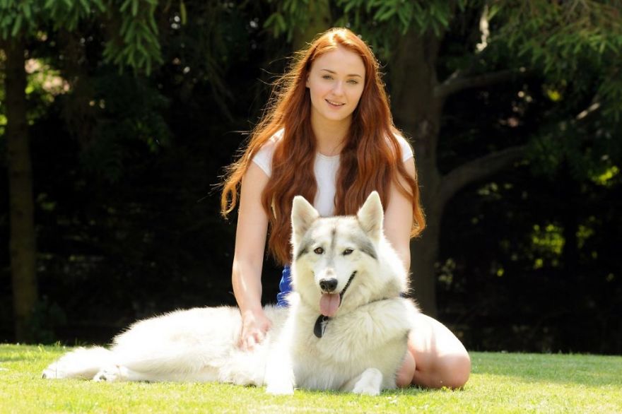 Everyone Has His Dire Wolf: 11 Actors From &ldquo;Game Of Thrones&rdquo; And Their Dogs
