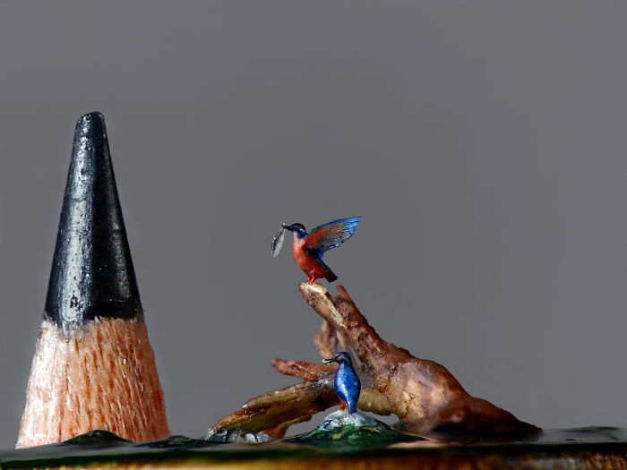 Miniature Kingfishers