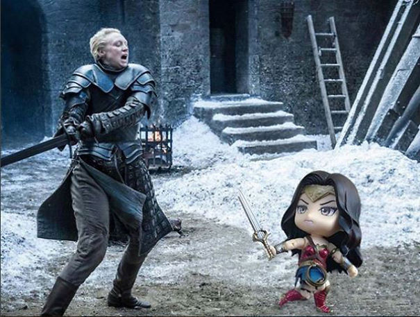 I Fell In Love In This Wonder Woman Figurine And Had Been Geeking Out Photoshoping Her Into Funny Images I Fell In Love In This Wonder Woman Figurine And Had Been Geeking Out Photoshoping Her Into Funny Images