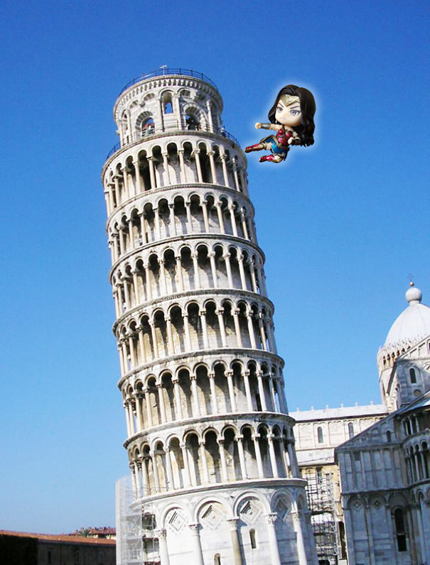 I Fell In Love In This Wonder Woman Figurine And Had Been Geeking Out Photoshoping Her Into Funny Images I Fell In Love In This Wonder Woman Figurine And Had Been Geeking Out Photoshoping Her Into Funny Images