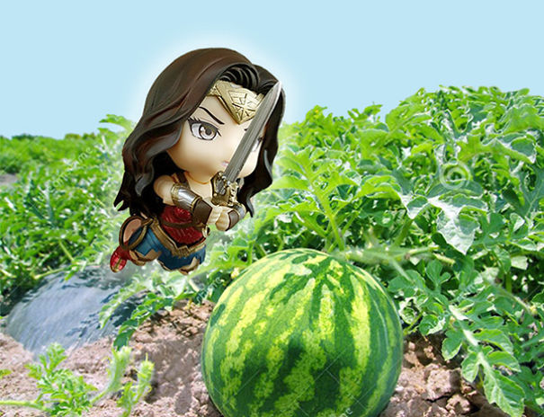 I Fell In Love In This Wonder Woman Figurine And Had Been Geeking Out Photoshoping Her Into Funny Images I Fell In Love In This Wonder Woman Figurine And Had Been Geeking Out Photoshoping Her Into Funny Images