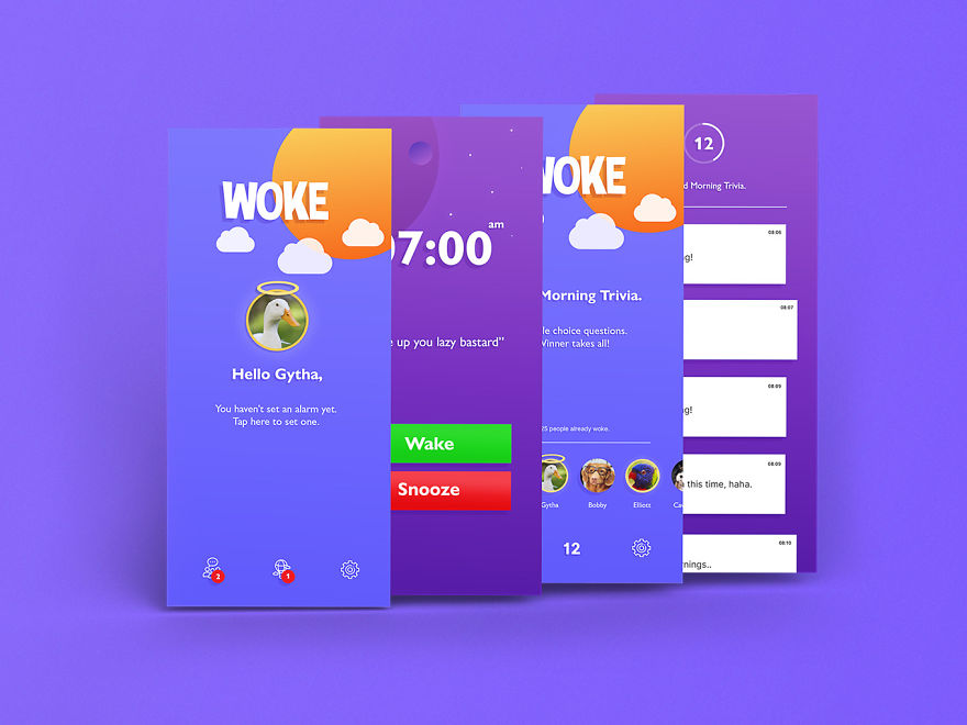 I Had An Idea For An App. What If Your Morning Alarm Was Also App Connecting You To Other People Waking Up?