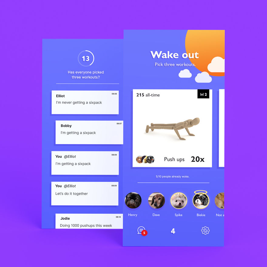 I Had An Idea For An App. What If Your Morning Alarm Was Also App Connecting You To Other People Waking Up?