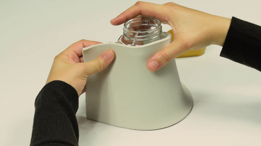 I Transform A Coffee Jar To A Fairy House Lamp