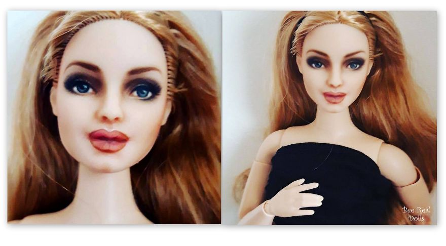 I Personalize, Re-Sculpt And Recycle Pre-Loved Dolls Into Famous People