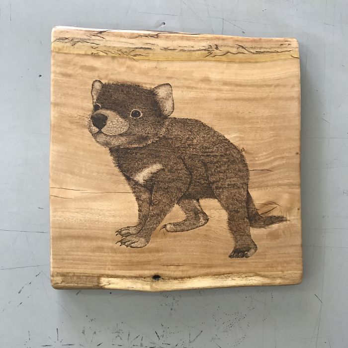 I Spend Hours Creating Unique Art By Burning Wood