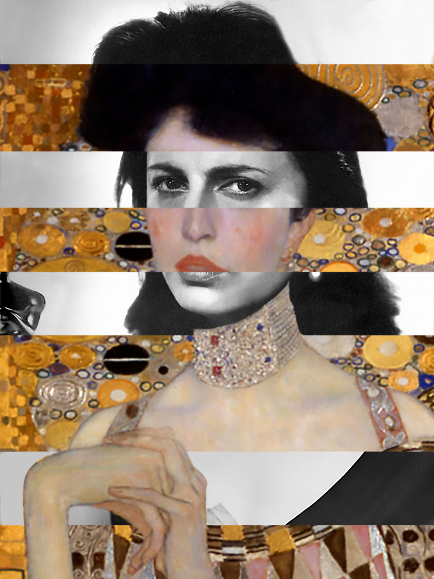 Klimt's Portrait Of Adele Bloch-Bauer & Anna Magnani