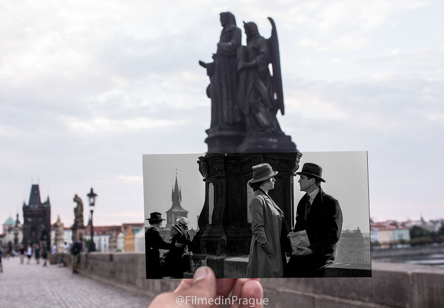 Movies Shot In Prague And Actual Places Are In One Frame