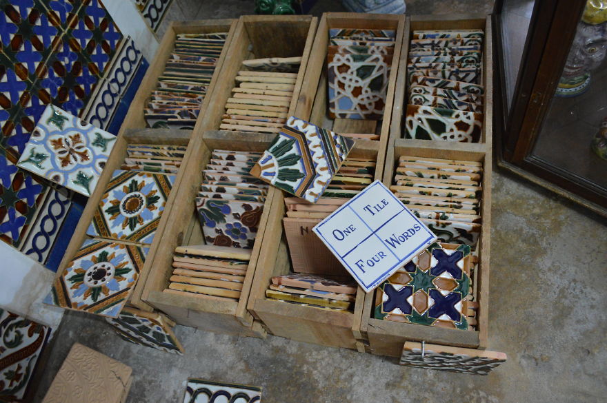 One Tile. Four Words.
