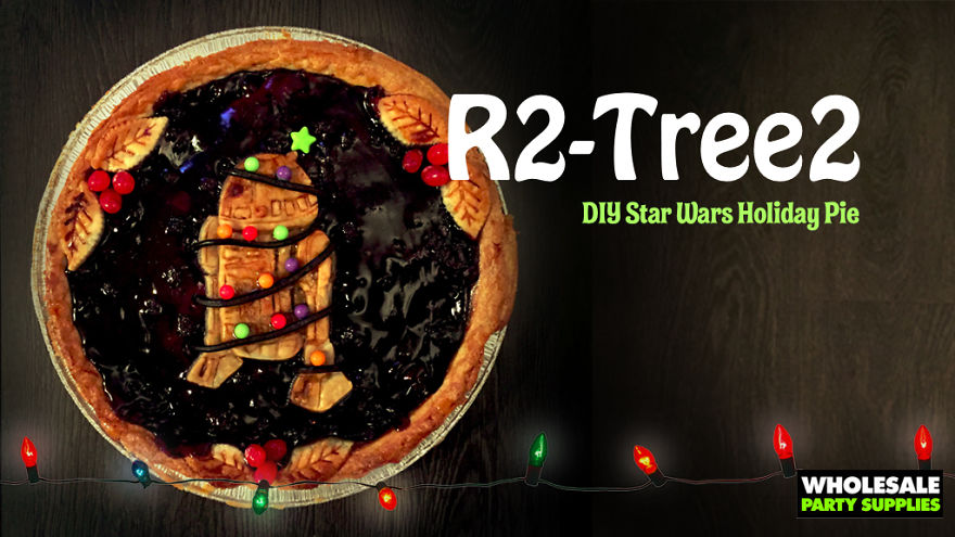 Star Wars R2d2 Holiday Pie