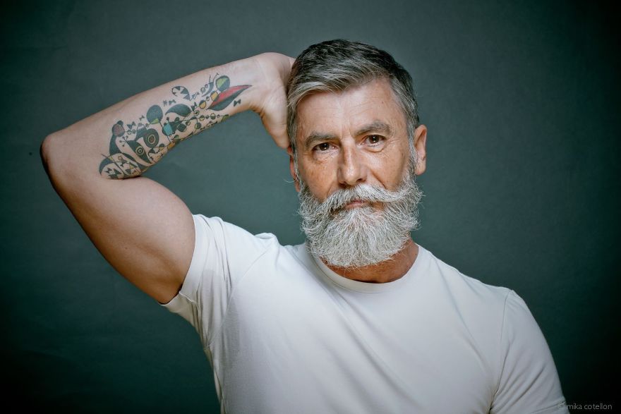 Retired-Hipster Philippe Dumas Has Become A Model At Age Of 60