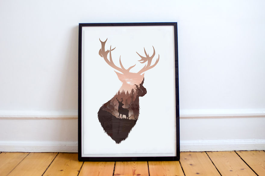 I'm A Scottish Artist And I'm Designing A Series Of Art Prints Inspired By The Beauty Of Scotland's Wildlife