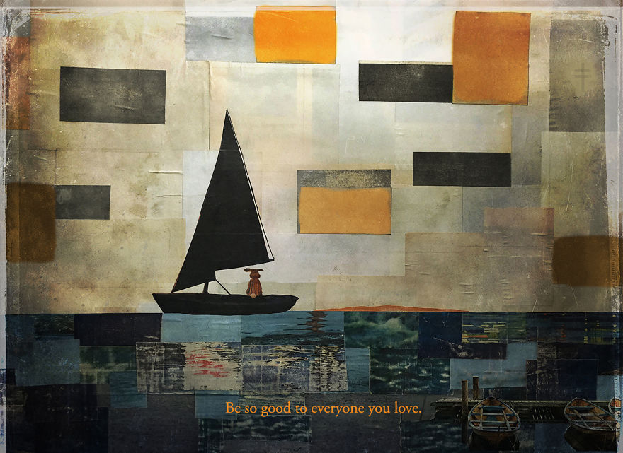 Meikelchurchcollage- Collage/Paper/Mixed-Media
