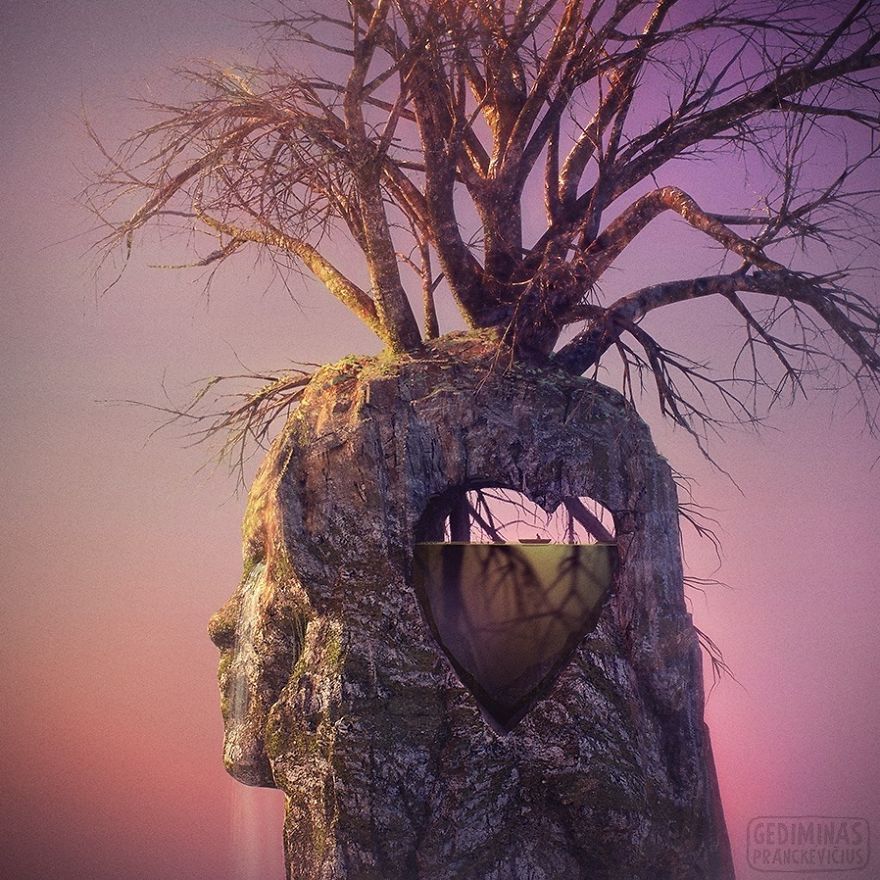 This Artist Creates Surreal Worlds That You Would Want To Go Them