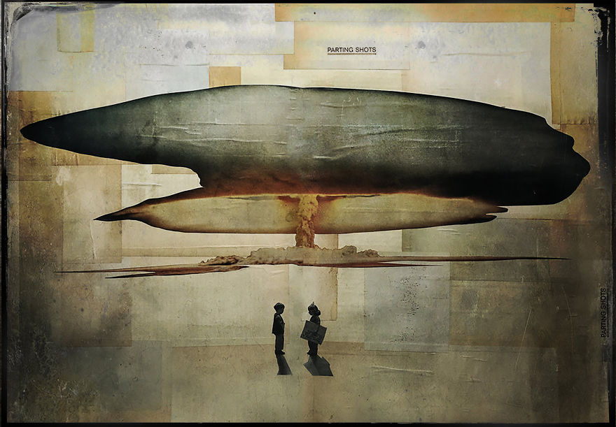 Meikelchurchcollage- Collage/Paper/Mixed-Media