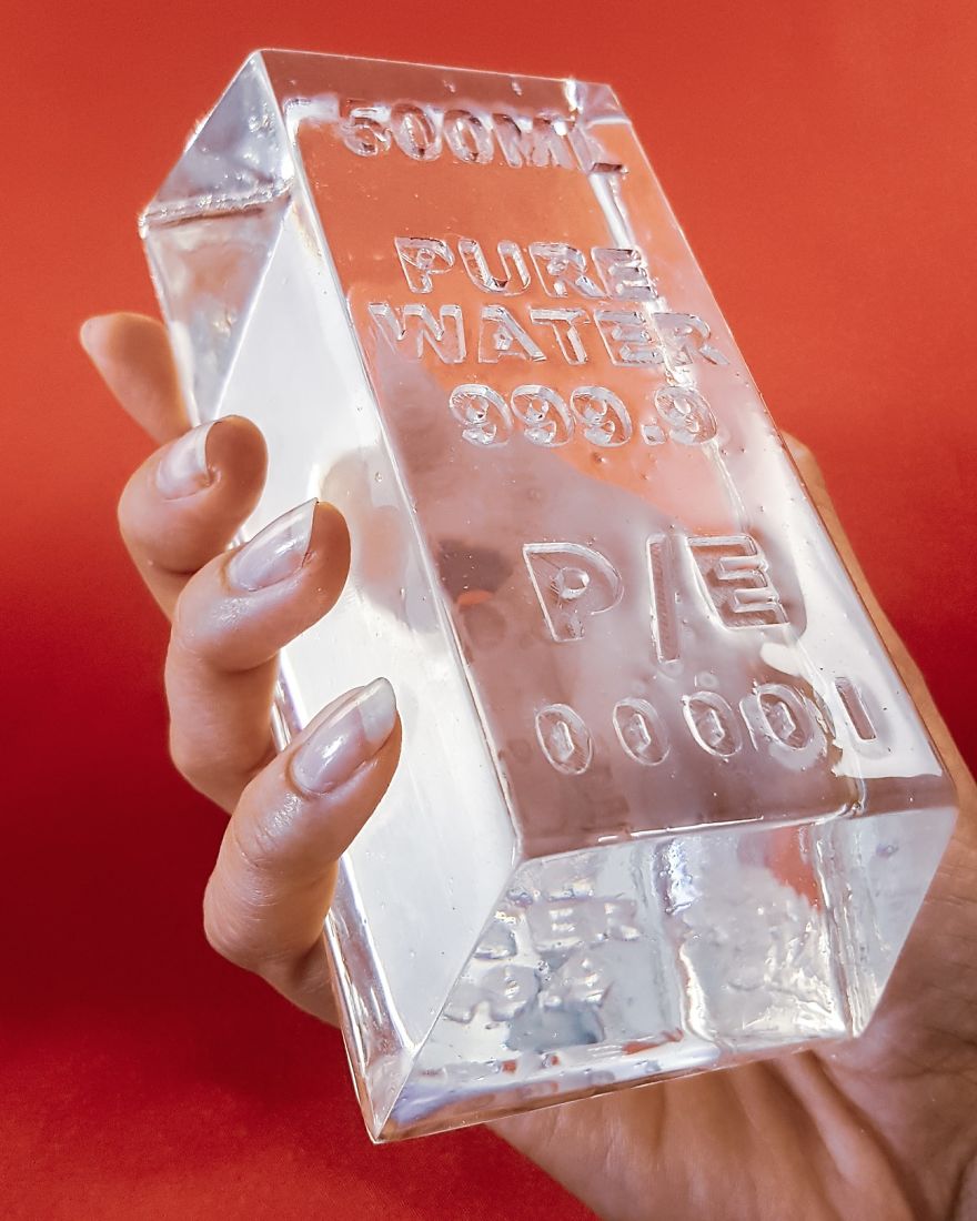 I Turned Water Into Banknotes And Gold Bars To Raise Awareness About Our Most Valuable Resource