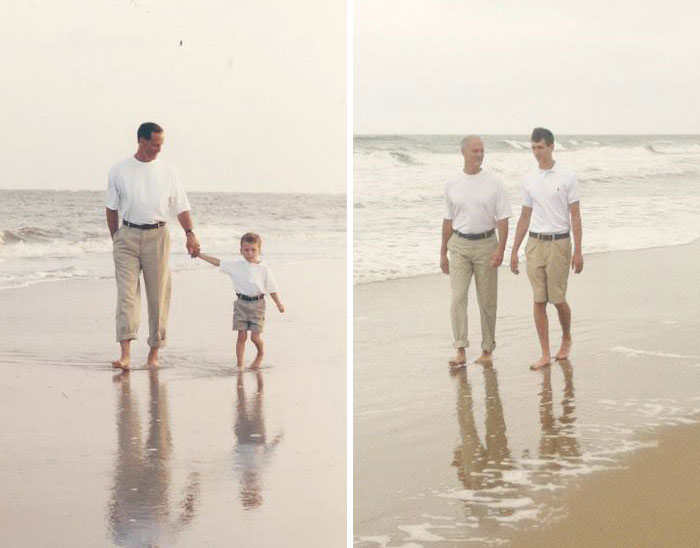 My Dad And I 13 Years Apart