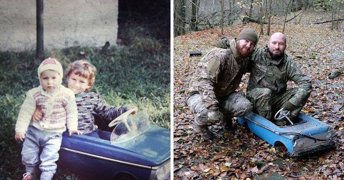 50 Times People Absolutely Nailed Their Family Photo Recreations