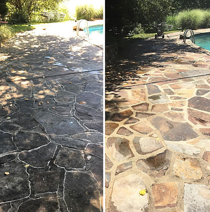 Difference A Good Power Washing Makes Is Like Magic