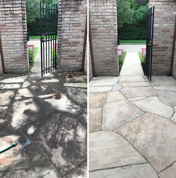 First Time I’ve Ever Power Washed Anything. I Think I’m Addicted Now