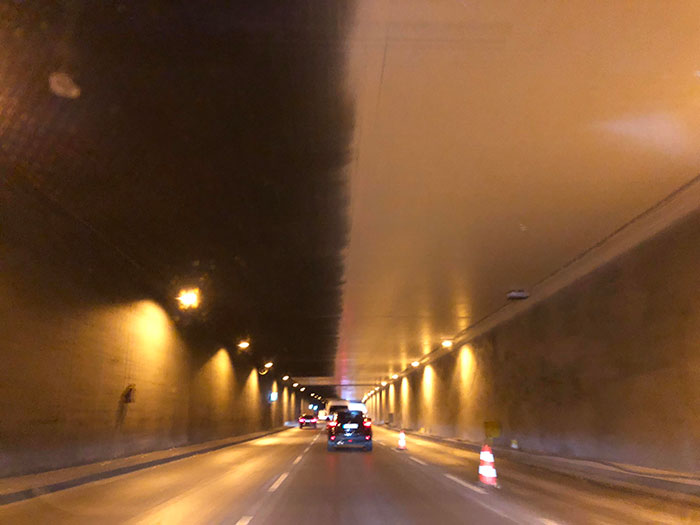 Half Washed Road Tunnel