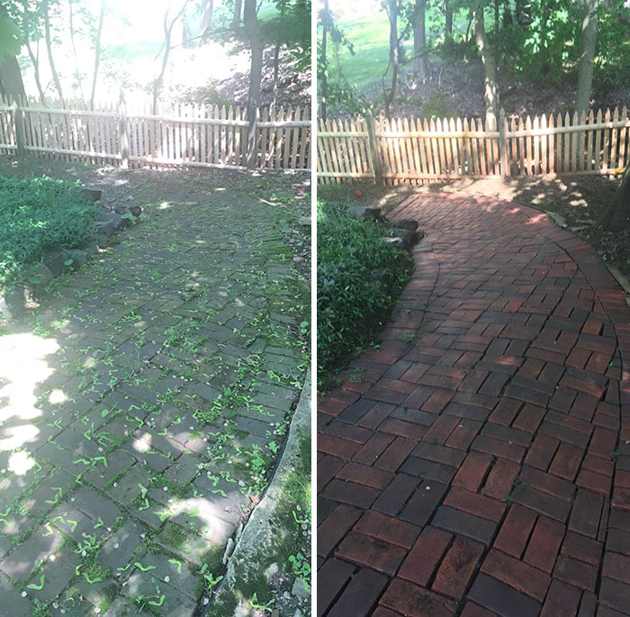 First Time Power Washing. Still Have More To Power Wash