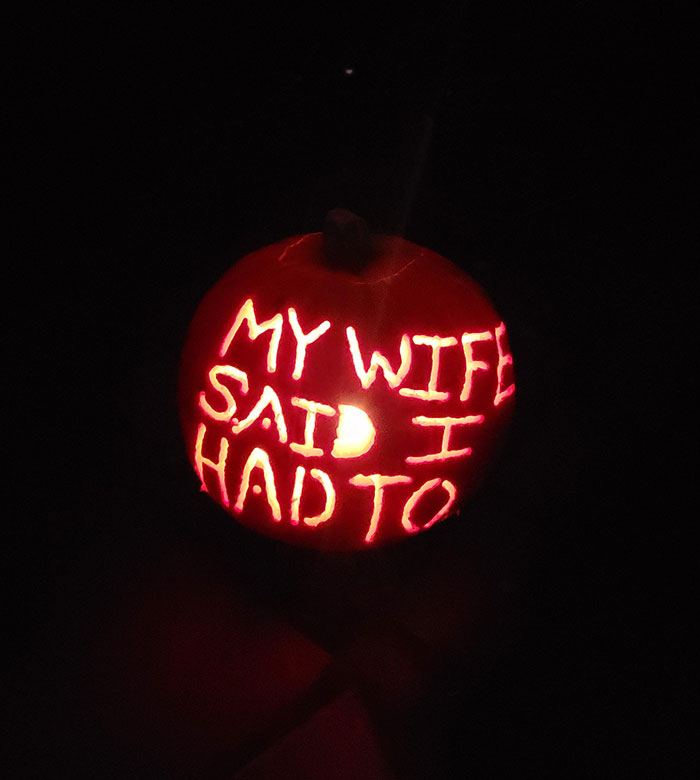 My Husband Didn't Want To Carve Pumpkins