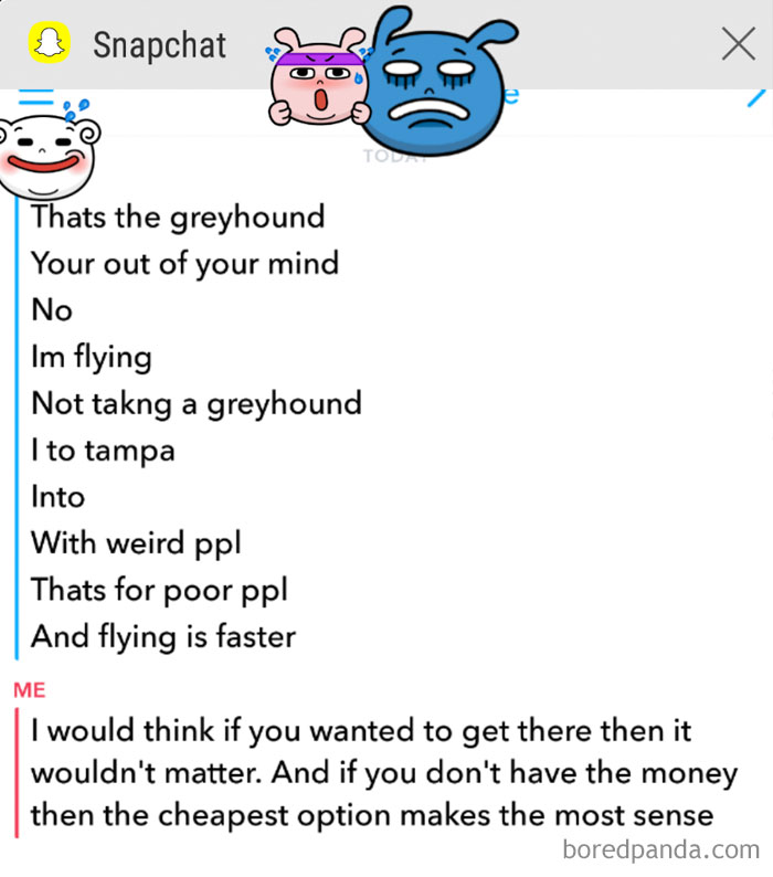 Girl Begs Me For Money To See Her Dying Father Out Of State. I Find A Bus Ticket For A Fraction Of The Price She Said She Needed And This Was Her Ironic Response